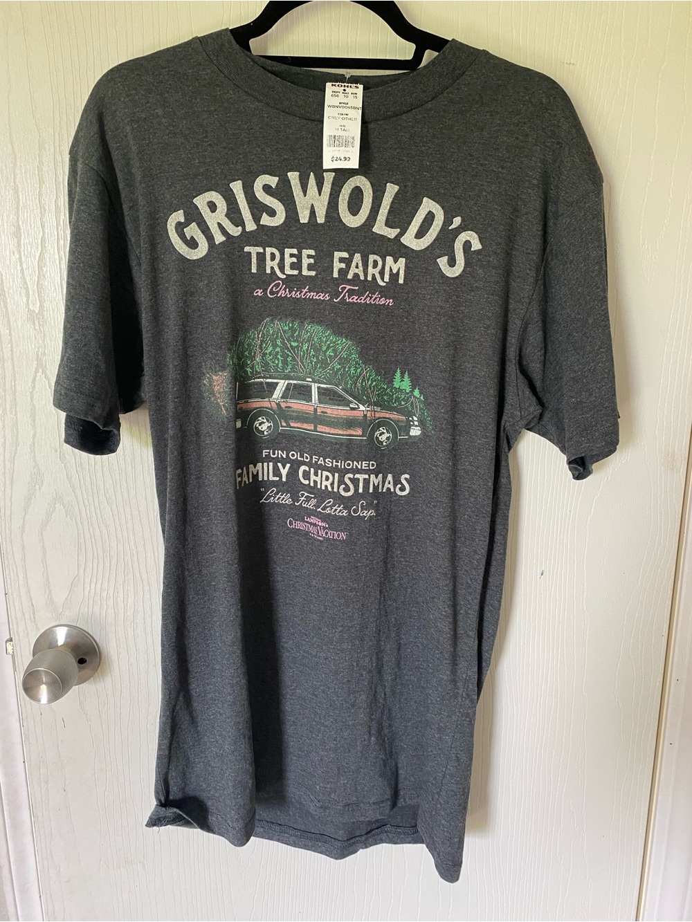 Tree Farm Charcoal Graphic Tee - Men